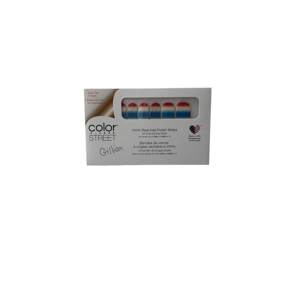Firecracker Pop Color Street Nail Polish Strips FDG403C00772 Name written of Fro